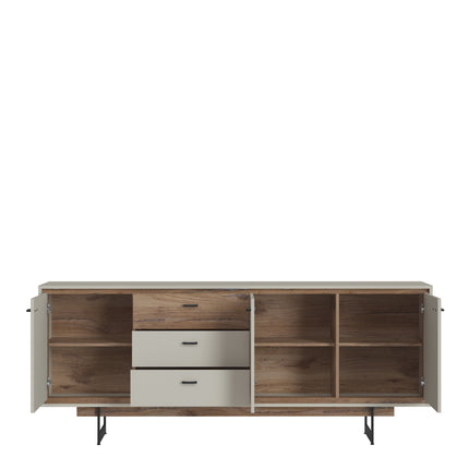 Rivero - 3 Door 3 Drawer Wide Sideboard