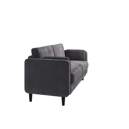 Snowdonia Living - 3 Seater Cushion Back Sofa Dark