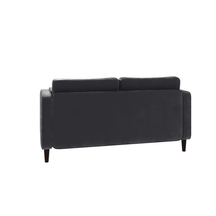 Snowdonia Living - 3 Seater Cushion Back Sofa Dark