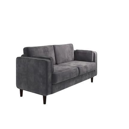Snowdonia Living - 3 Seater Cushion Back Sofa Dark