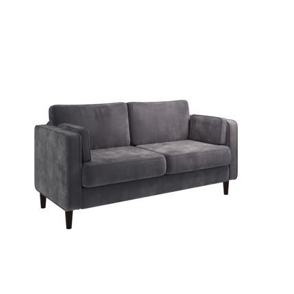 Snowdonia Living - 3 Seater Cushion Back Sofa Dark