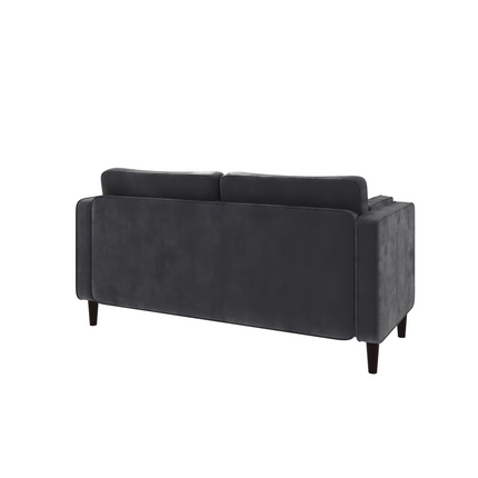 Snowdonia Living - 3 Seater Cushion Back Sofa Dark