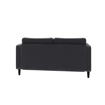 Snowdonia Living - 3 Seater Cushion Back Sofa Dark