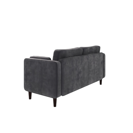 Snowdonia Living - 3 Seater Cushion Back Sofa Dark