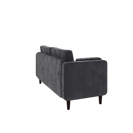 Snowdonia Living - 3 Seater Cushion Back Sofa Dark