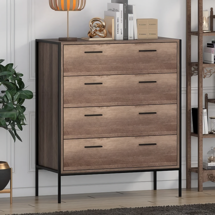 Stretton - 3 Piece Bedroom Set 2 Door Wardrobe - Rustic Oak