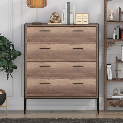 Stretton - 4 Drawer Chest - Rustic Oak