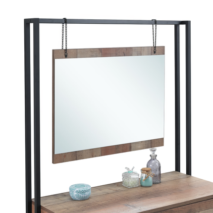Stretton - Dressing Table - Mirror - Rustic Oak