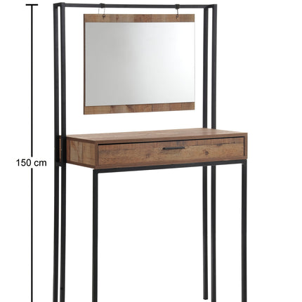 Stretton - Dressing Table - Mirror - Rustic Oak