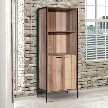 Stretton - Storage Cabinet - 2 Doors - Rustic Oak