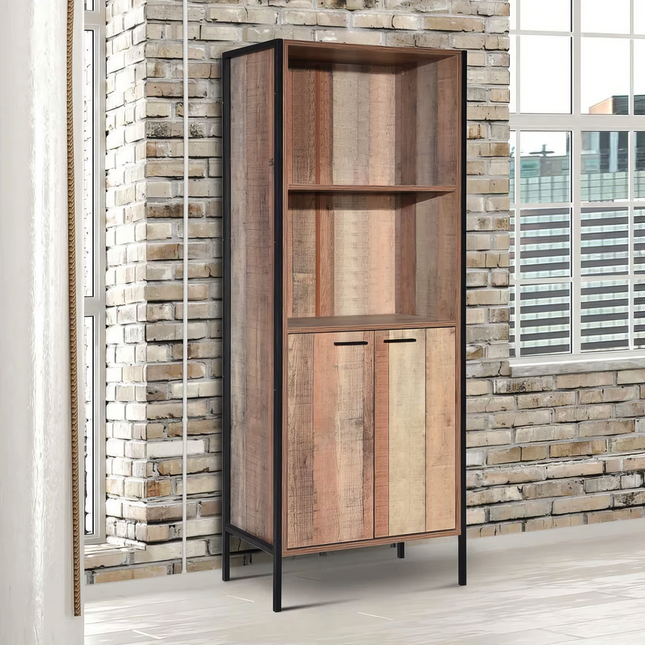 Stretton - Storage Cabinet - 2 Doors - Rustic Oak