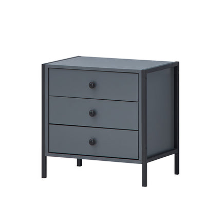 Zahra - Bedside Table - 3 Drawers