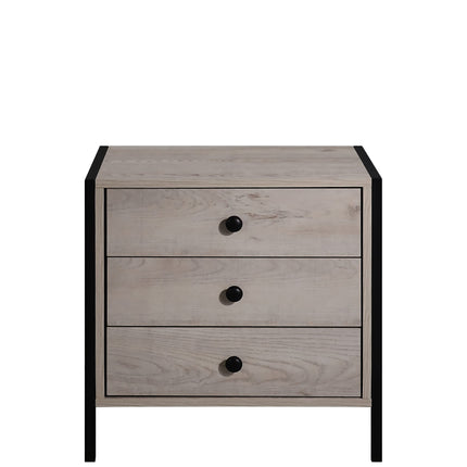 Zahra - Bedside Table - 3 Drawers