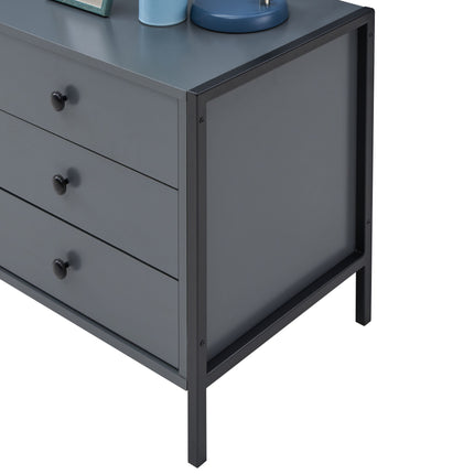 Zahra - Bedside Table - 3 Drawers