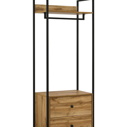 Zahra - Open Wardrobe - 2 Drawers