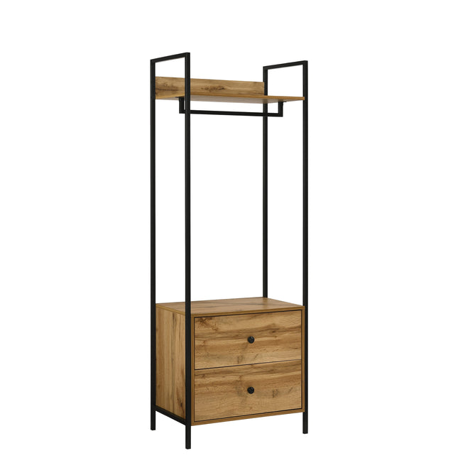 Zahra - Open Wardrobe - 2 Drawers