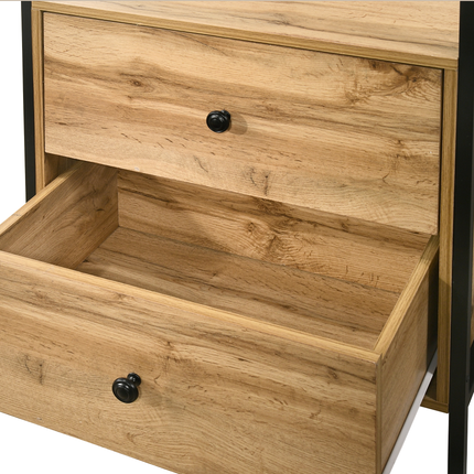 Zahra - Open Wardrobe - 2 Drawers