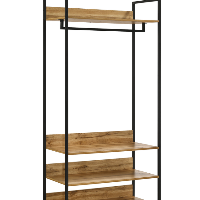 Zahra - Open Wardrobe - 4 Shelves