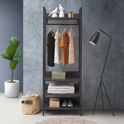 Zahra - Open Wardrobe - 4 Shelves