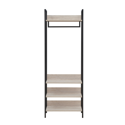 Zahra - Open Wardrobe - 4 Shelves