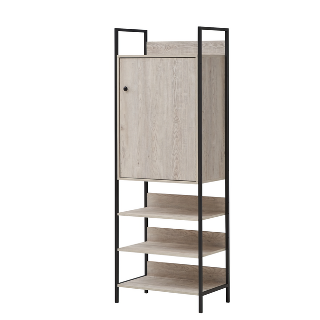 Zahra - Storage Cabinet - 1 Door & 3 Shelves