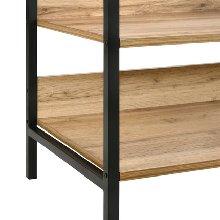 Zahra - Wide Open Wardrobe - 4 Shelves