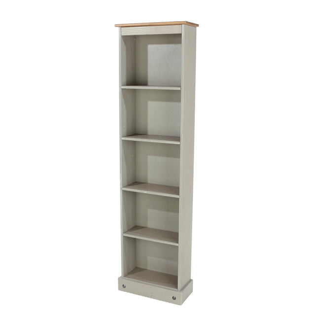 Corona - Bookcase - 5 Shelf Tall Narrow