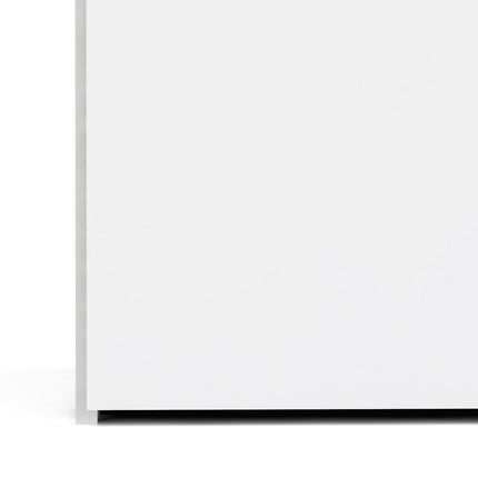 Space - Wardrobe with 3 Doors in White
