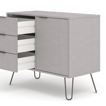 Augusta - Sideboard - 1 Door 3 Drawer & Hairpin Legs
