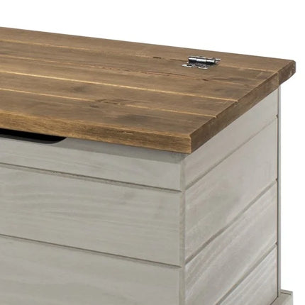 Corona - Storage Trunk - Solid Pine Lift Lid