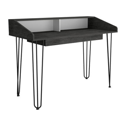 Dallas - Desk - 1 Drawer with Hairpin Legs