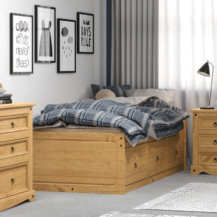 Corona - Single Bed - 3 Drawer with Underbed Storage
