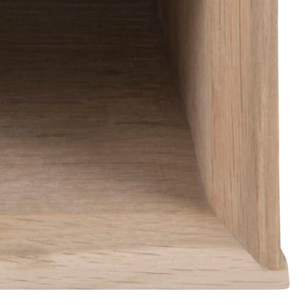 Century 1 Drawer Wall Mounted Bedside with Small Shelf