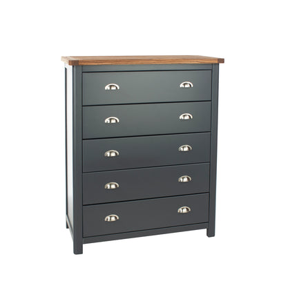 Boston - Chest of Drawers - 5 Drawer Traditional