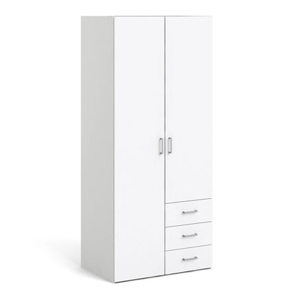Space - Wardrobe - 2 Doors 3 Drawers