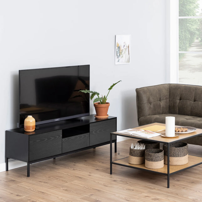 Seaford - 2 Door 1 Drawer TV Unit