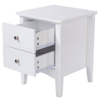 Painted - Petite 2 Drawer Bedside Table