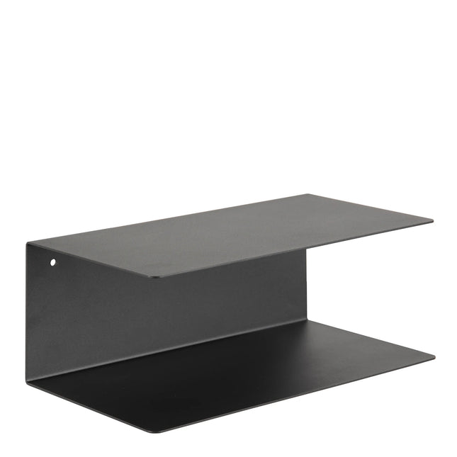 Joliet Wall Shelf in Matt Black – Stylish & Durable Storage