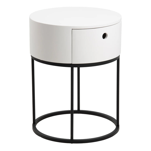 Polo - Round Bedside Table