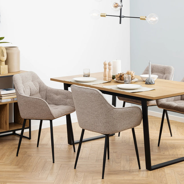 Brooke - Dining Chair with Armrest