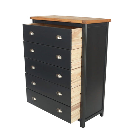 Boston - Chest of Drawers - 5 Drawer Traditional
