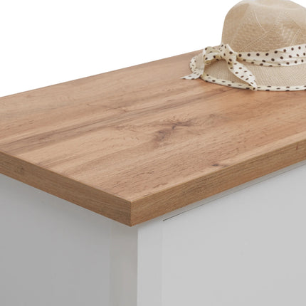 Astbury - Blanket Box - White