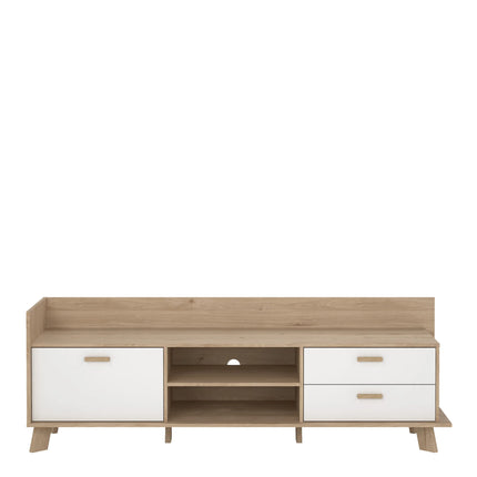 Ikast - TV Unit with 1 Door + 2 Drawers