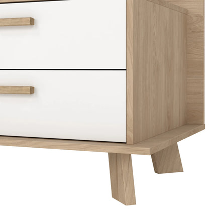 Ikast - TV Unit with 1 Door + 2 Drawers
