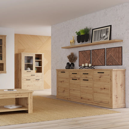 Corona - 4 Door 2 Drawer Sideboard
