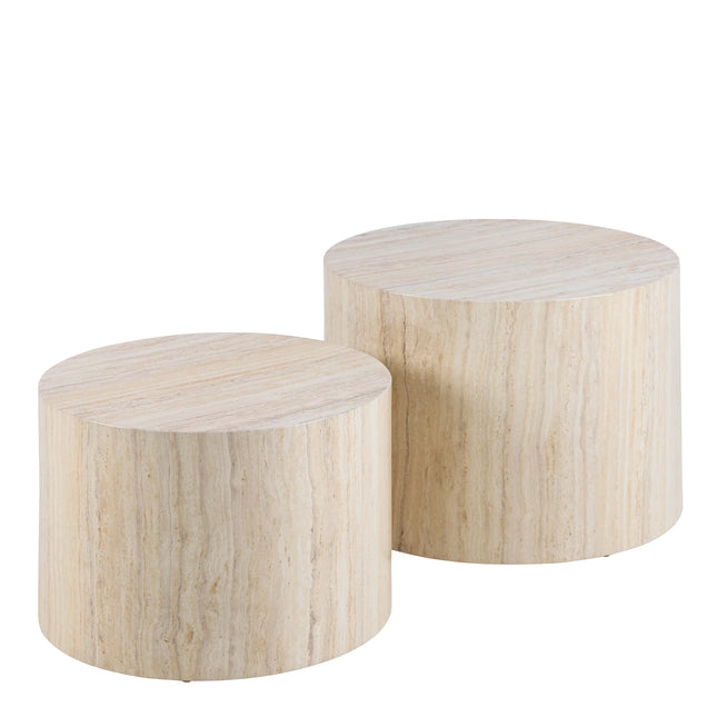 Dice - Round Coffee Table Set