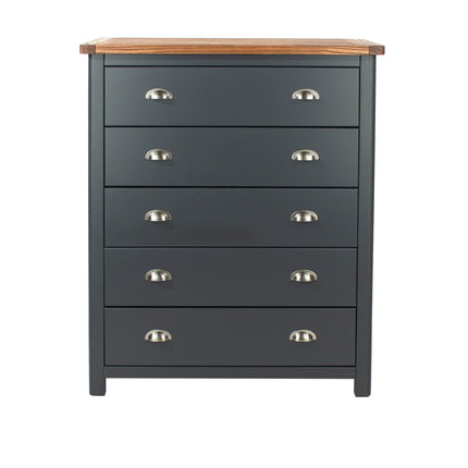 Boston - Chest of Drawers - 5 Drawer Traditional