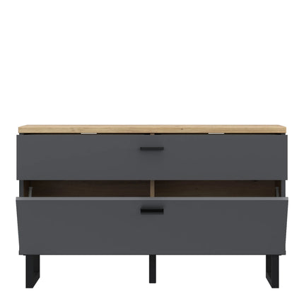 Klara - TV Unit with 1 Drawer 1 Flip Door