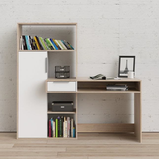 Function Plus - Desk multi-functional Desk with Drawer and 1 Door