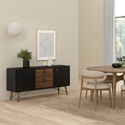 Ry Sideboard 2 Doors 2 Drawers – Choice Of Matt Finishes